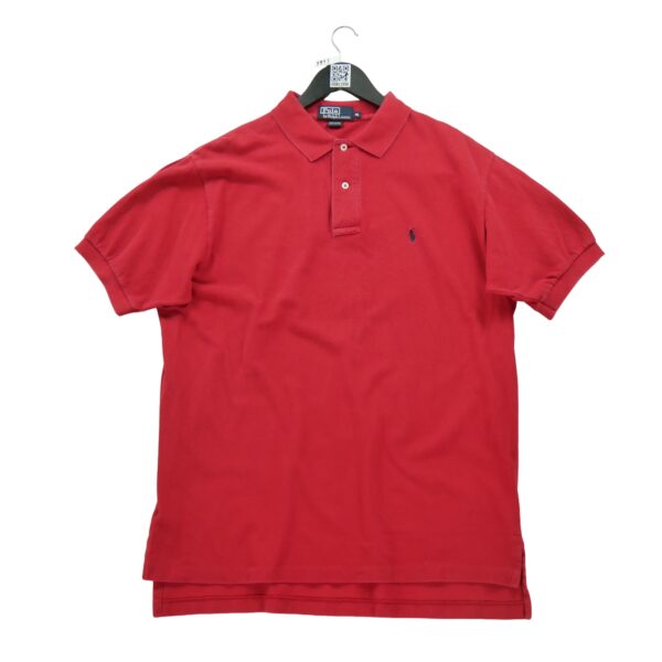 Polo manches courtes homme rouge Polo Ralph Lauren Col Polo