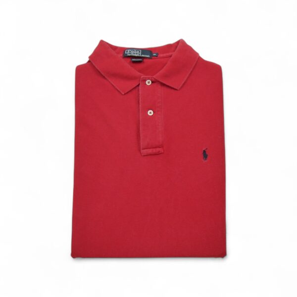 Polo manches courtes Homme  Rouge
