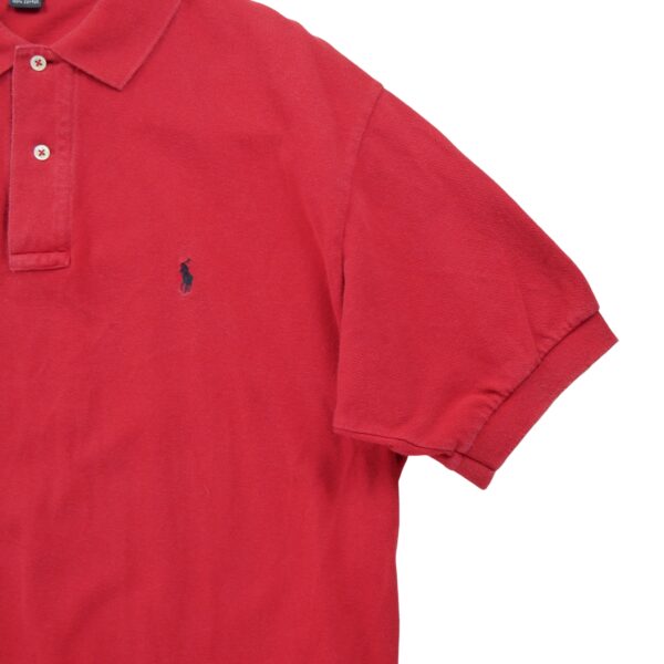 Polo manches courtes homme rouge Polo Ralph Lauren Col Polo