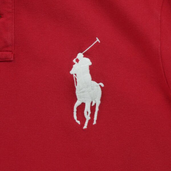 Polo manches courtes homme rouge Polo Ralph Lauren Col Polo