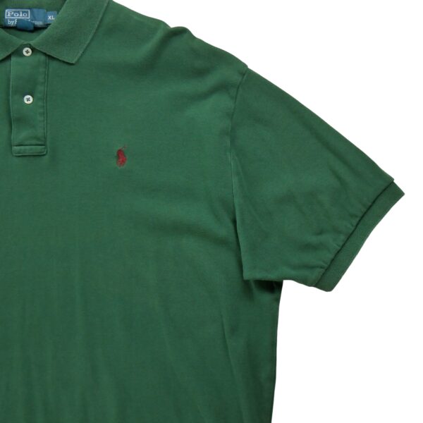 Polo manches courtes homme vert Polo Ralph Lauren Col Polo