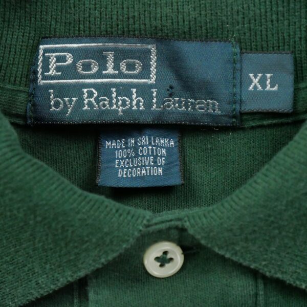 Polo manches courtes homme vert Polo Ralph Lauren Col Polo