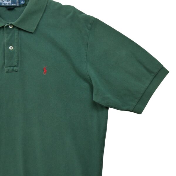Polo manches courtes homme vert Polo Ralph Lauren Col Polo