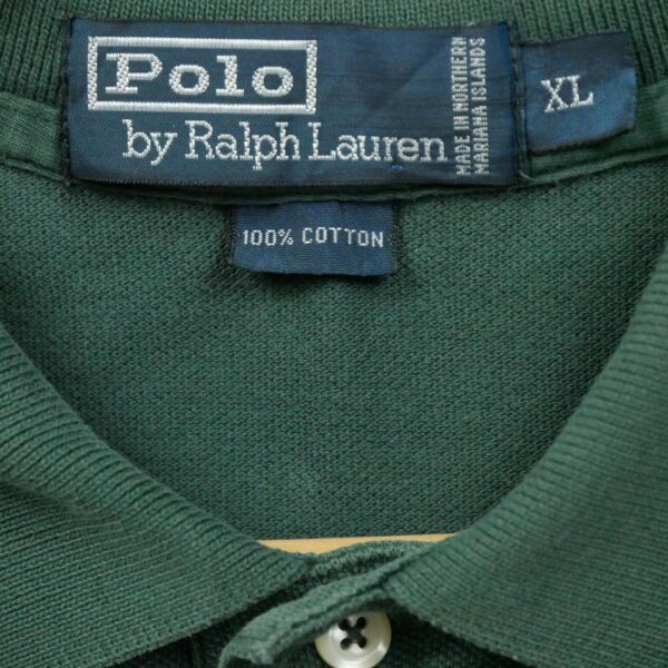 Polo manches courtes homme vert Polo Ralph Lauren Col Polo