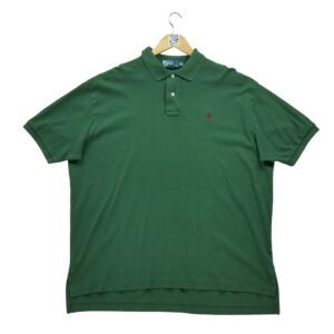 Polo manches courtes homme vert Polo Ralph Lauren Col Polo