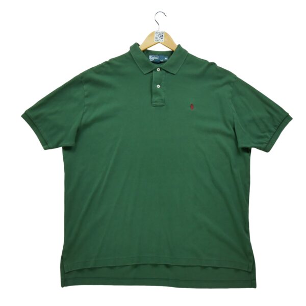 Polo manches courtes homme vert Polo Ralph Lauren Col Polo