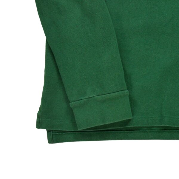 Polo manches longues enfant vert Polo Ralph Lauren Col Polo