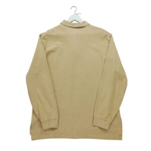 Polo manches longues homme beige Polo Ralph Lauren Col Polo