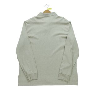 Polo manches longues homme beige Polo Ralph Lauren Motif chine Col Polo