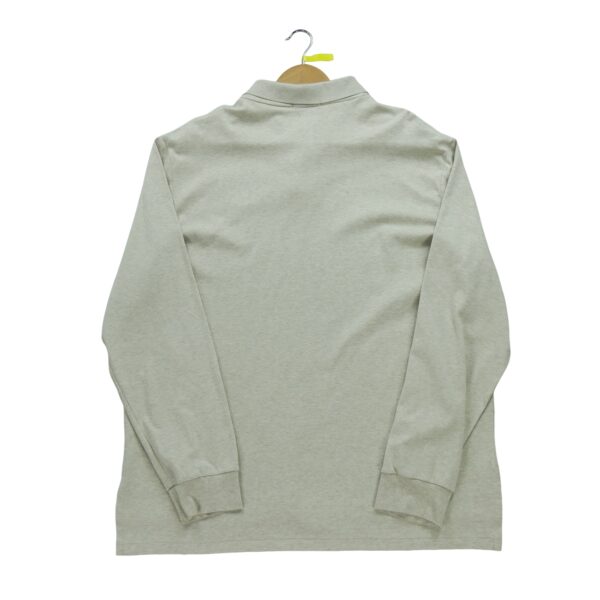 Polo manches longues homme beige Polo Ralph Lauren Motif chine Col Polo