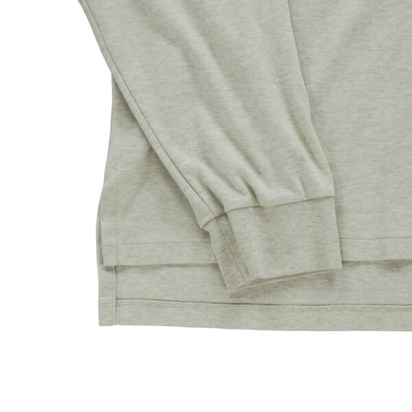 Polo manches longues homme beige Polo Ralph Lauren Motif chine Col Polo