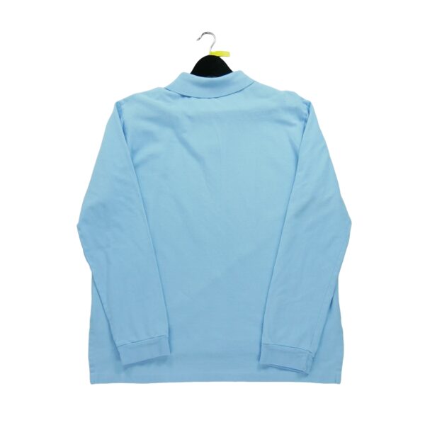 Polo manches longues homme bleu clair Polo Ralph Lauren Col Polo