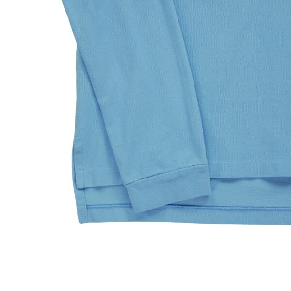 Polo manches longues homme bleu clair Polo Ralph Lauren Col Polo