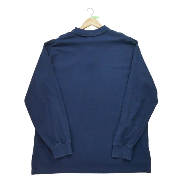 Polo manches longues homme marine Polo Ralph Lauren Col Polo