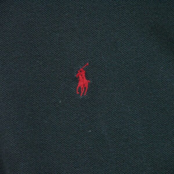 Polo manches longues homme noir Polo Ralph Lauren Col Polo