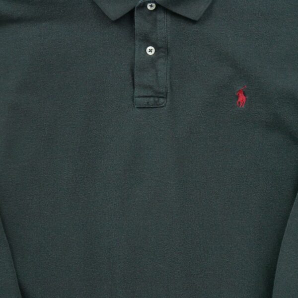 Polo manches longues homme noir Polo Ralph Lauren Col Polo