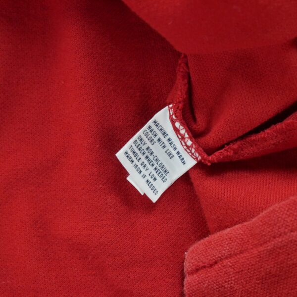 Polo manches longues homme rouge Polo Ralph Lauren Col Polo