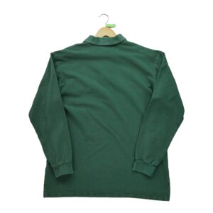 Polo manches longues homme vert Polo Ralph Lauren Col Polo