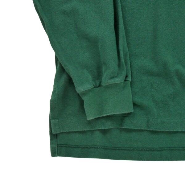 Polo manches longues homme vert Polo Ralph Lauren Col Polo