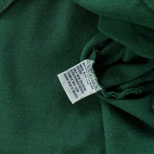 Polo manches longues homme vert Polo Ralph Lauren Col Polo