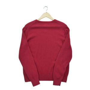 Pull enfant manches longues rouge Polo Ralph Lauren Col V
