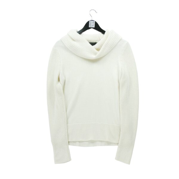 Pull femme manches longues beige Polo Ralph Lauren Col Montant
