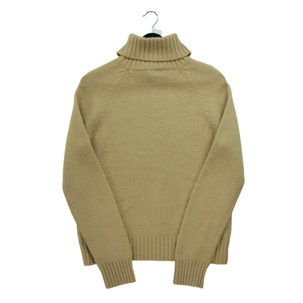 Pull femme manches longues beige Polo Ralph Lauren Col Montant