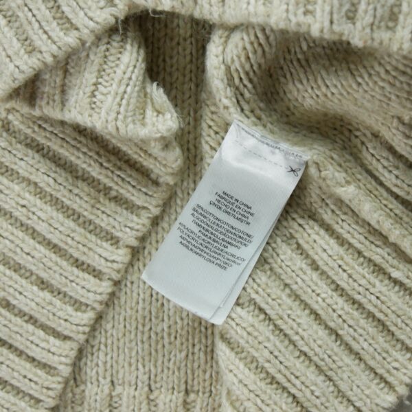 Pull femme manches longues beige Polo Ralph Lauren Col Rond