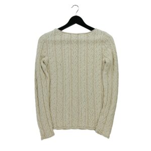 Pull femme manches longues beige Polo Ralph Lauren Col Rond