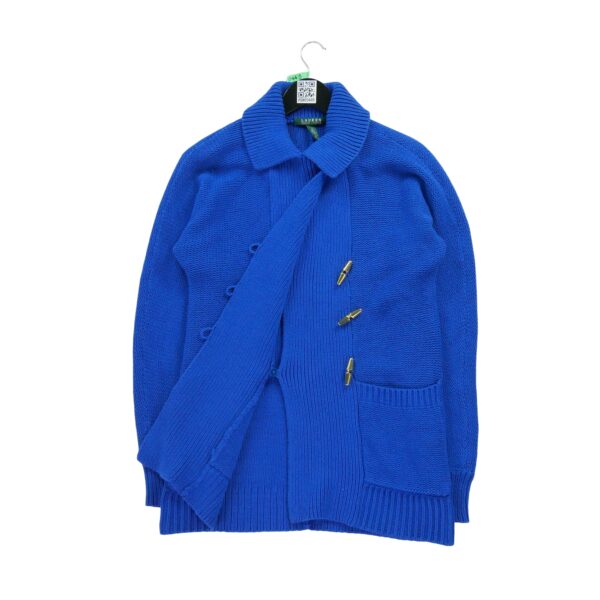 Pull femme manches longues bleu Polo Ralph Lauren Col Revert