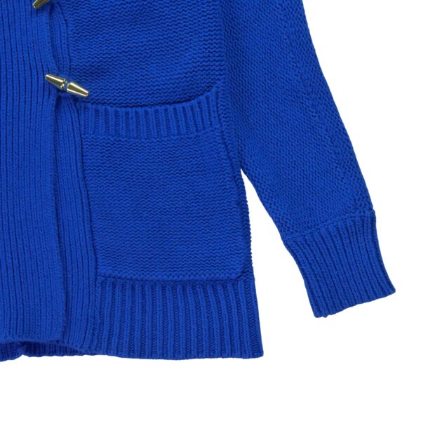 Pull femme manches longues bleu Polo Ralph Lauren Col Revert
