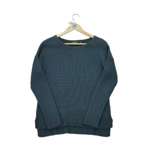 Pull femme manches longues bleu Polo Ralph Lauren Col Rond