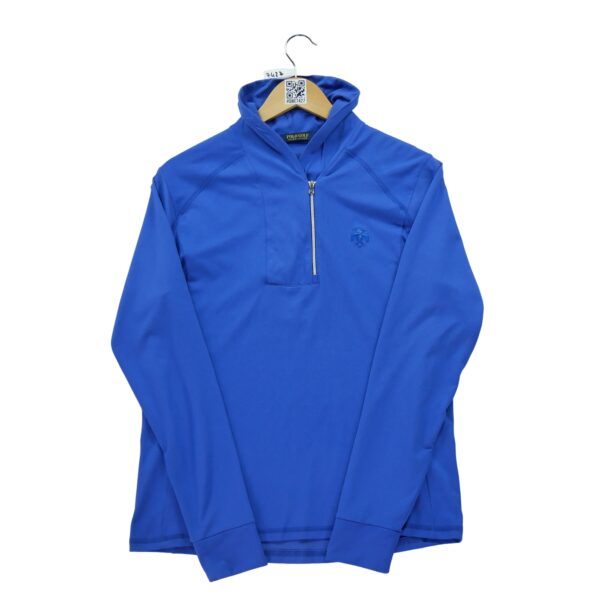 Pull femme manches longues bleu Polo Ralph Lauren Col V