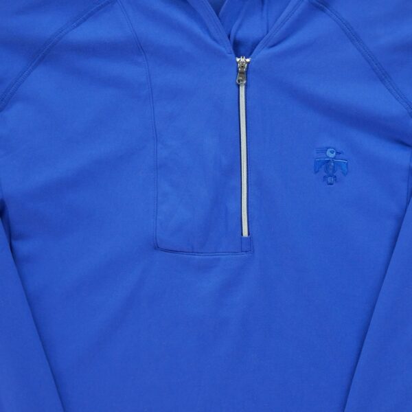 Pull femme manches longues bleu Polo Ralph Lauren Col V