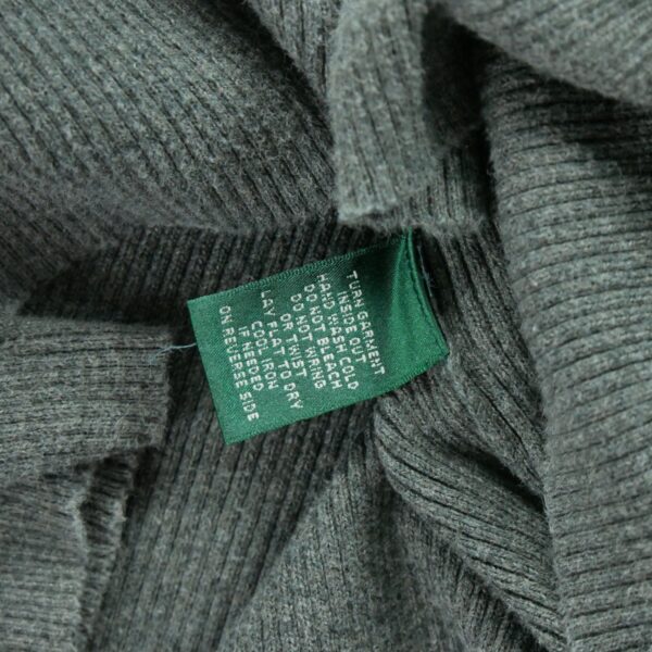 Pull femme manches longues gris Polo Ralph Lauren Col Rond