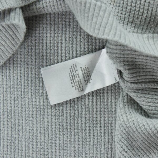 Pull femme manches longues gris Polo Ralph Lauren Col V