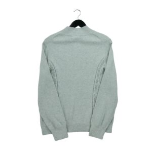 Pull femme manches longues gris Tommy Hilfiger Col Montant