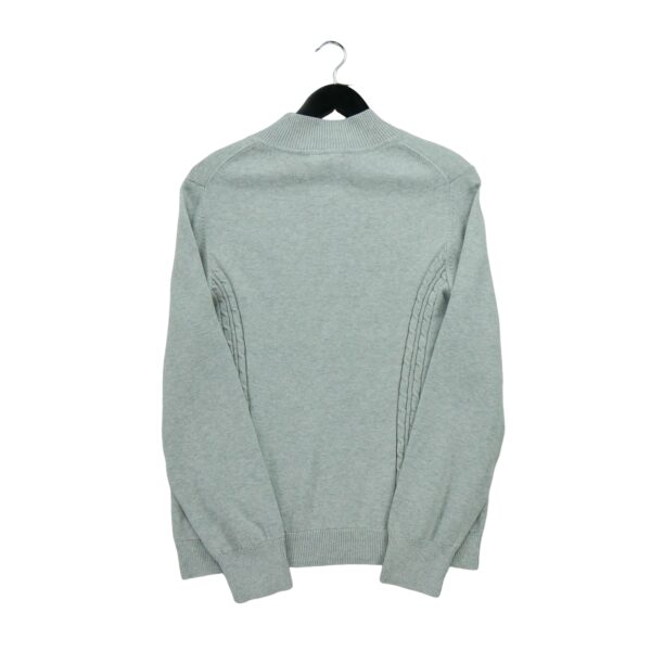 Pull femme manches longues gris Tommy Hilfiger Col Montant
