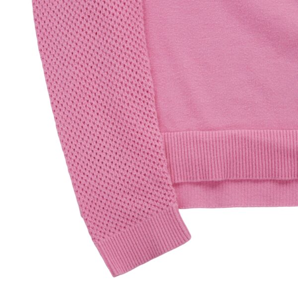 Pull femme manches longues rose Polo Ralph Lauren Col Rond