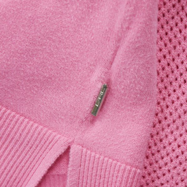 Pull femme manches longues rose Polo Ralph Lauren Col Rond
