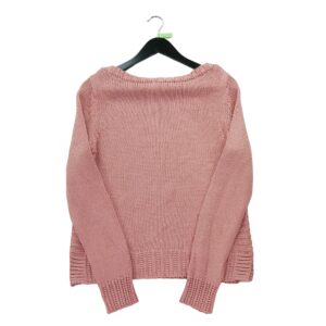 Pull femme manches longues rose Polo Ralph Lauren Col Rond