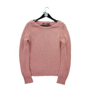 Pull femme manches longues rose Polo Ralph Lauren Col Rond