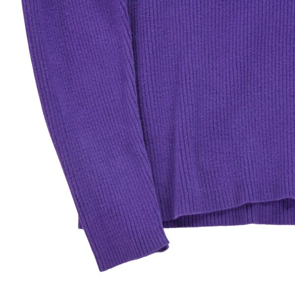 Pull femme manches longues violet Polo Ralph Lauren Col Roule