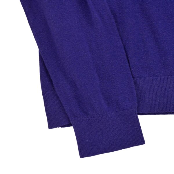 Pull femme manches longues violet Polo Ralph Lauren Col Roule