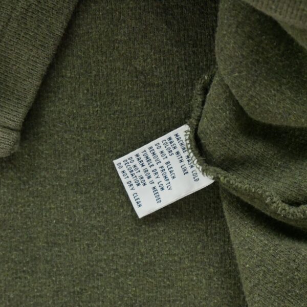Pull homme manches longues kaki Polo Ralph Lauren Col Montant