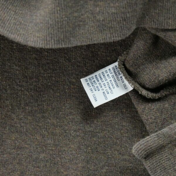 Pull homme manches longues marron Polo Ralph Lauren Col Montant