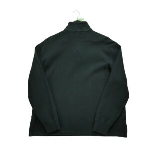 Pull homme manches longues noir Polo Ralph Lauren Col Montant