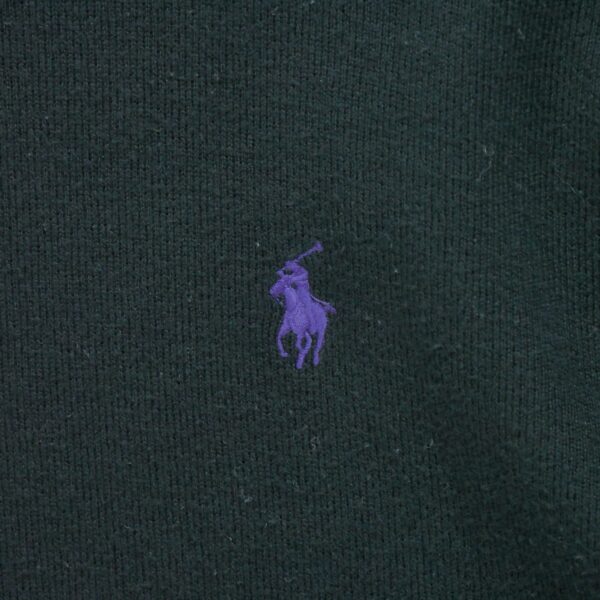 Pull homme manches longues noir Polo Ralph Lauren Col Rond