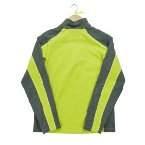 Pull polaires enfant manches longues jaune fluo The North Face Col Montant