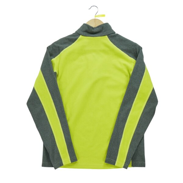 Pull polaires enfant manches longues jaune fluo The North Face Col Montant
